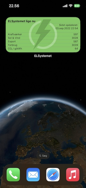 ELsystemet widget